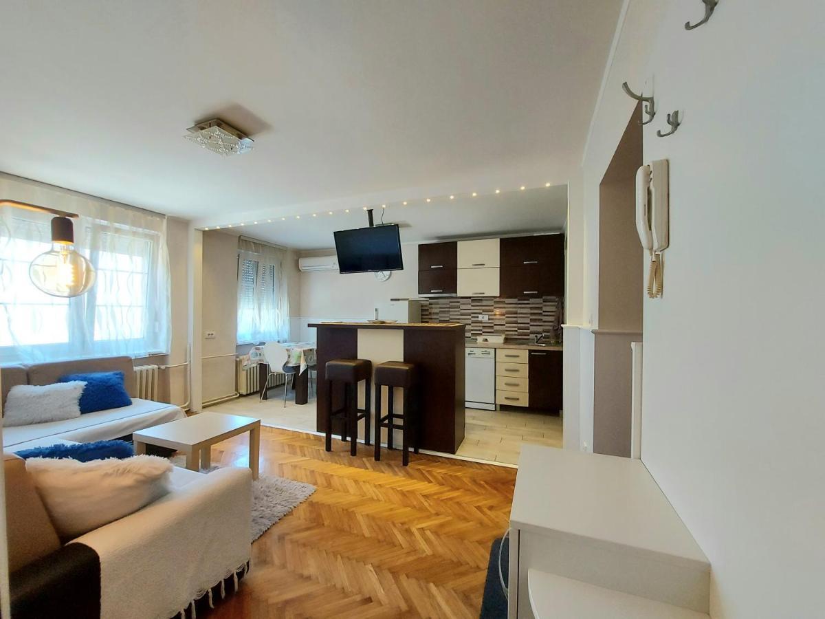 Central Apartment With Garage Novi Sad Ngoại thất bức ảnh